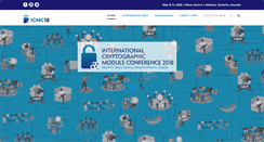 Desktop Screenshot of icmconference.org